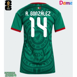 Mexico Armando Gonzalez #14 Replika Hjemmebanetrøje Dame VM 2026 Kortærmet